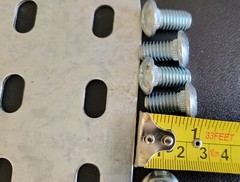 1 Set GS METALS PRSPST4 8 Slot Hole Splice Plate 4″ Flat Galvanized 6″x3″x1/8″