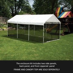 ShelterLogic MaxAP Screen House Enclosure Kit, 10 ft. x 20 ft. (Frame and Canopy