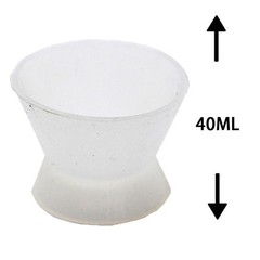 Dental Lab Silicone Dappen Dish Mixing Cup No-Stick Flexible Bowl 7/20/40ml