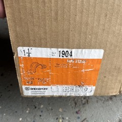 Bridgeport 1904 Two Hole Pipe Strap, 1-1/4 Inch Box Of 50 x3 boxes!! New