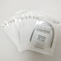 Dental Orthodontic Arch Wire Stainless Steel Nature Form Rectangular Wires 100PC