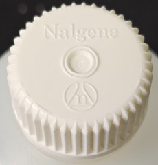 (4) NALGENE™ 4oz 125mL NARROW-MOUTH HDPE PACKAGING BOTTLES 342089-0004
