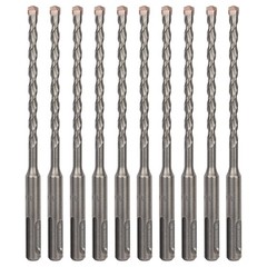 10-Pack 1/4 Inch x 6 Inch SDS Plus Rotary Hammer Drill Bits, Carbide Tipped f…