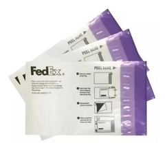 FedEx Shipping Pouches 100 Pk 6×10 Inches Self-Adhesive Resealable side-loading