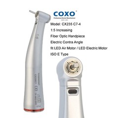 Dental 1:5 Electric Handpiece LED Fiber Optic Contra Angle Ti-MAX NSK Z95L X95L