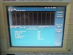 Advantest R3267 Spectrum Analyzer 100Hz – 8 GHz Loaded with options