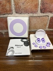 Loop Quiet 2 Ear Plugs Violet Noise-Reducing Earplugs NRR 14dB SNR 24db