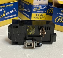 Bulldog PUSHMATIC ITE SIEMENS 50A 120/240V 1P 10K Cat. No. P150 (31150)