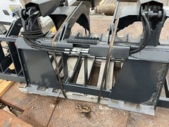 Stout 82 inch skid steer brush grapple