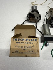 Touch-Plate 20A 120V / 20VAC Relays Model 1550A.