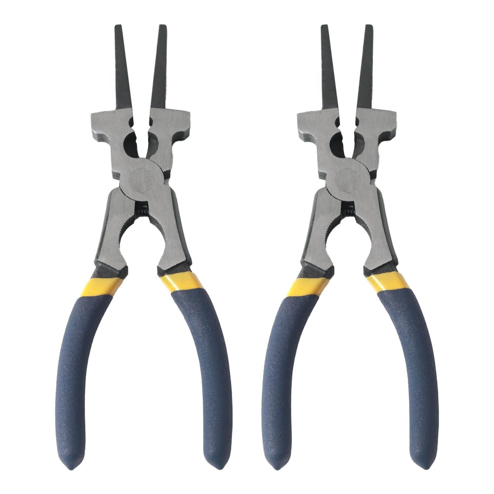 Professional 8″ Weliding Pliers, Sharp MIG Pliers for Rust Resistant, 2PCS