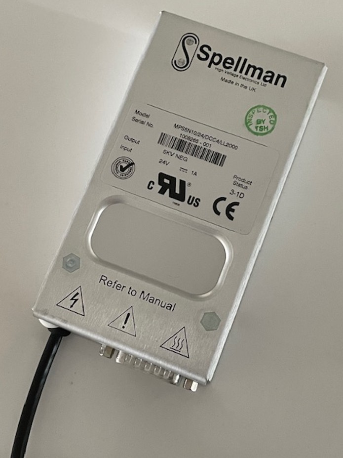 -5KV 10Watts High Voltage Power Supply Spellman MPS5N10/24/DCC4 w/control board