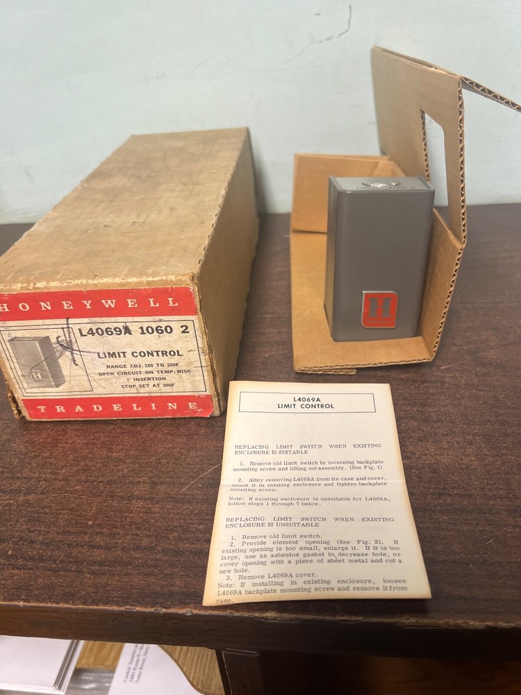 NEW HONEYWELL L4069A1060 LIMIT CONTROL S5