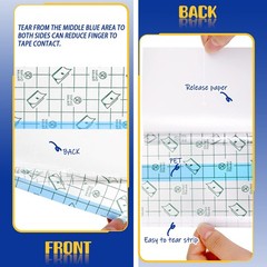 BBTO 50 Pieces Transparent Clear 8×8 Inch (Pack of 50), As Picture Shown