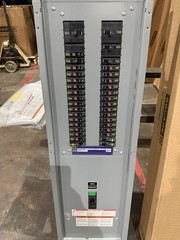 Square D 208Y/120V 100A 3PH Panelboard Loaded w/ GFCI Bolt-On Breakers-Panel #13