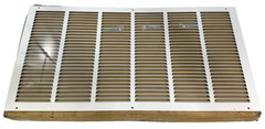 *5 Pk* PROSELECT PSRGW3014 30″ x 14″ Residential Steel 1-Way Return Grille White