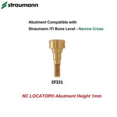 Titanium Locator Abutment Fit Straumann Bone Level NC/RC Zest Locator Compatible
