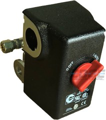 HEAVY DUTY CONDOR USA PRESSURE SWITCH, 26AMP, 11KC2E, 140/175 PSI,4 PORT 1/4″NPT