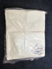 (QTY 12) ProWorks DA-MP333 Disposable Coverall, Size 2XL Microporous White