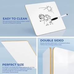 Classic 12×16 Portable Dry Erase Lapboard – Perfect for Kids and Classrooms