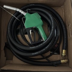 Fill-Rite FR1220HDSQ 12V 15 GPM Pump 1” Inlet 3/4” Outlet + Hose + Nozzle NEW