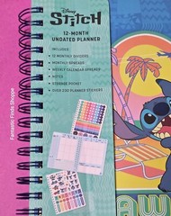Disney Lilo & Stitch Hawaii Surf Club 12 Month Planner NEW UNUSED