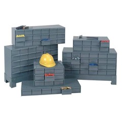 Durham Mfg 006-95 Prime Cold Rolled Steel, Drawer Bin Cabinet, 12 1/4 In D X 21
