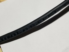 Windy City Wire 23/4P CAT6 F/UTP Shielded Network Cable Plenum Black /100ft