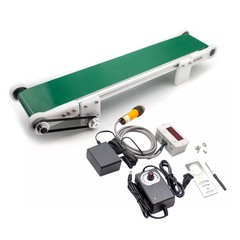 Mini Production Line Conveyor Desktop Conveyor Belt with Photoelectric Counter2h