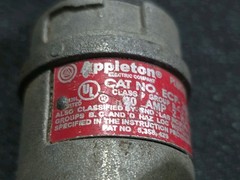 Appleton ECP-2023 PLUG ECP2023 , NEW FASTSHIP
