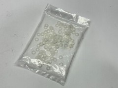 Essentra 16FWRT008062 Retaining Washer For #8 Screw Natural Nylon PKG OF 100