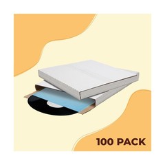 The Boxery 100 Pack – LP Strong Record Mailer Boxes | 12.5″ x 12.5″ x 1″ |