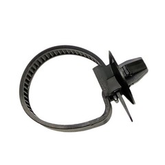 50x Push Mount Cable Ties Car Hose Wire Fastener Clips Nylon Zip Strap Fixing