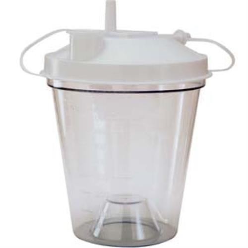 Disposable Suction Canister 800 cc, Universal Ports and Size – Item #610-12B