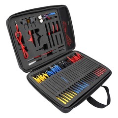 92PCS Automotive Multimeter Circuit Test Leads kit Electric Probe Alligator Clip