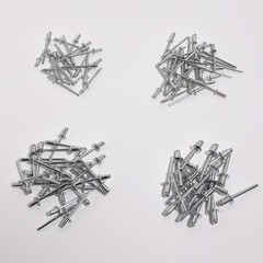 100 pc. Pop Rivets Assortment Set Aluminum Dome Head Blind Rivet Kit