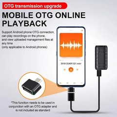 64GB Portable Voice Activated Recorder for Lectures & Meetings, Audio Recording
