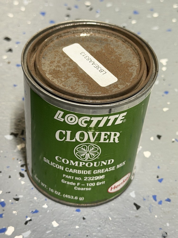 Henkel Loctite Clover 232996 Silicon Carbide Grease F 100 Grit.