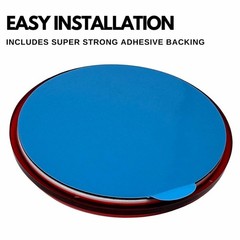 3″ Inch Round White Reflector Adhesive Bike Trailer Truck Boat Mailbox Safety