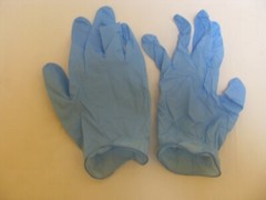 1st Choice Blue Nitrile Disposable Exam/Medical Gloves(L) 3 Mil, Latex-Free, 100