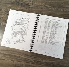 Massey Ferguson 270 Tractor Service Parts Operators Manual Repair Shop Set Owner