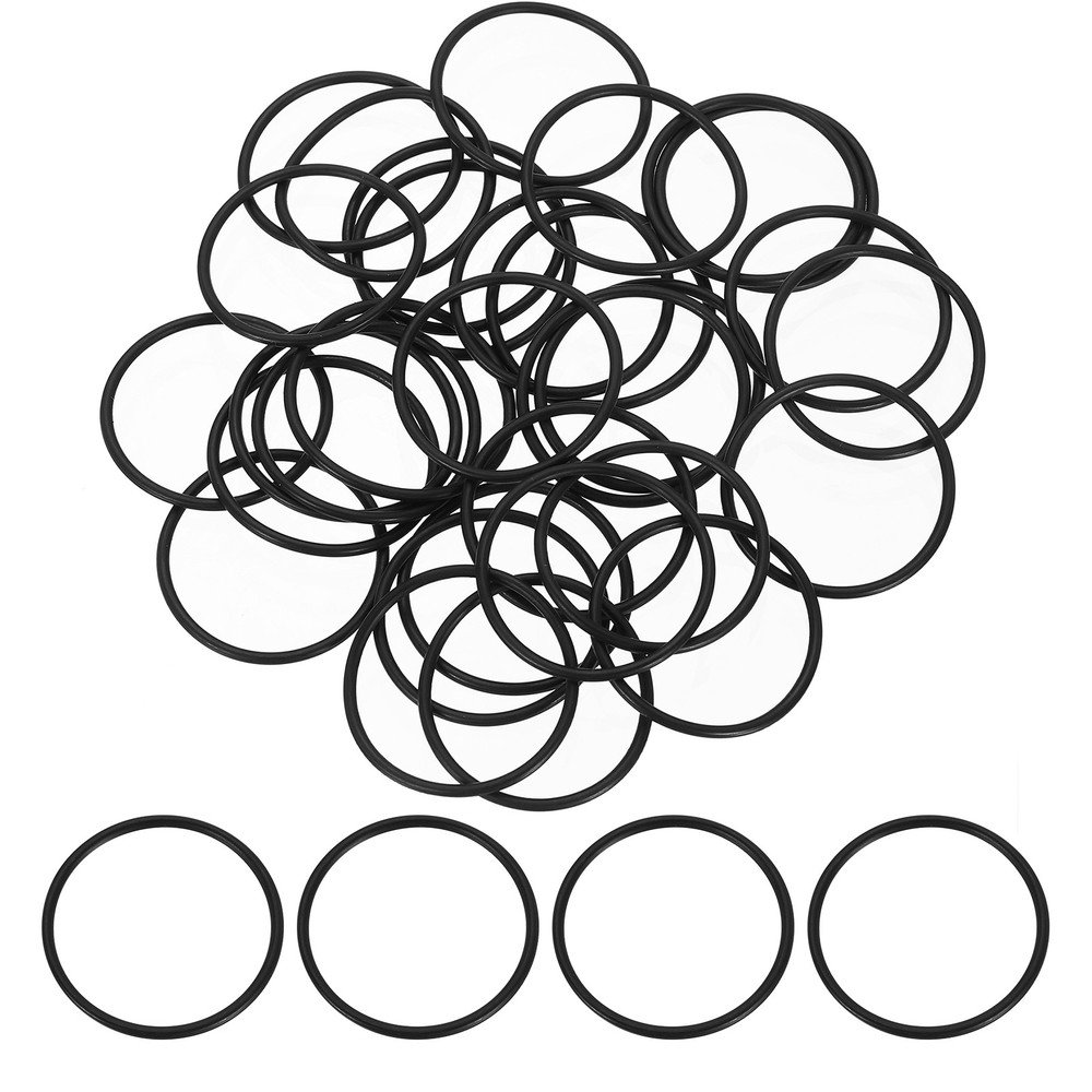 50Pcs AS-024 Nitrile O-rings 70 Durometer 1-1/8″ ID 1-1/4″ OD 1/16″ Width]