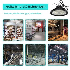 240W UFO LED High Bay Light Work Shop Warehouse Business & Industrial Lighting