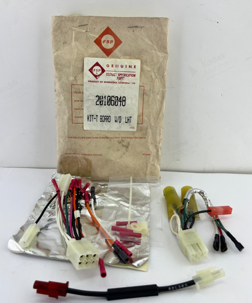 Whirlpool FSP 20106048 Terminal Board Kit W/O Light OEM Refrigerator Part