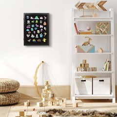 14×18 Pin Display Case – Ideal for Enamel Pins, Medals, Jewelry, Memorabilia …