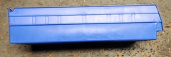 (Lot of 5) Akro Mils 30-158 Storage Bin Blue L: 17 7/8″ W: 8 3/8″ H: 4″ 30158