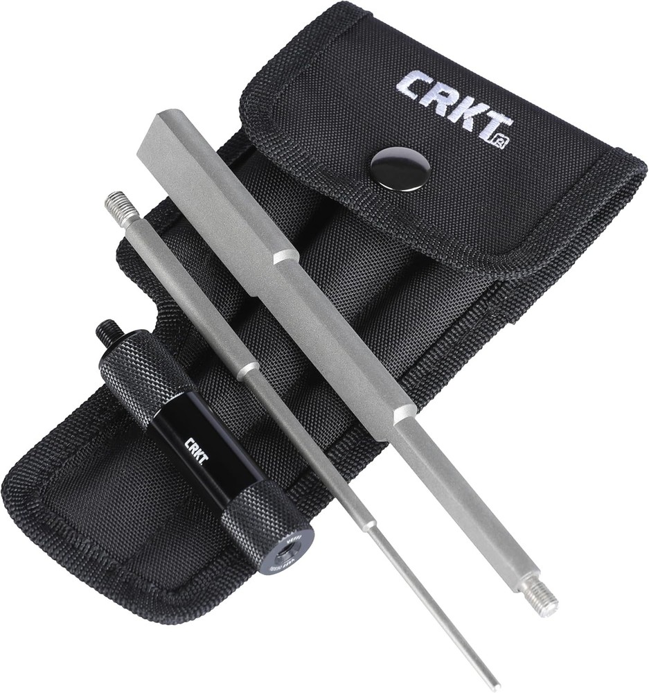 Knife Sharpening Tool: Veff Sharp for Plain or Serrated Edges, with Sheath