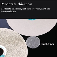4″ in Diamond Grinding Disc Flat Lap Disk Grit 36-3000 Lapidary Tools for Stone