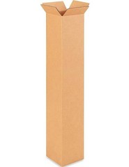 25 Boxes 6x6x38″ Tall Corrugated Shipping Boxes ECT-32 Brown Packing Cartons