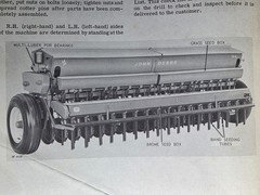 John Deere FB-B DF-B Grain Drill Predelivery Instructions Manual PDI-M60505 ’66